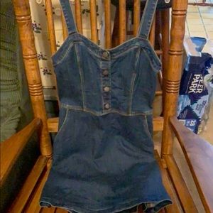 Hollister denim jumper